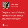Letras de canciones (Real) 14
