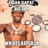 TIDAK DAPAT BICARA WHATSAF SAJA