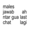 Kata Kata Anomali Chat 10