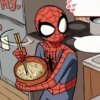 Homem aranha/@bibi_dive  11