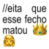 /leita que esse fecho matou