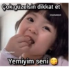 Çok güzelsin dikkat et Onunkalbiydi On unkalbiydi Yemiyim seni