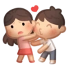 Ciuman couple kiss 👩🏻‍❤️‍💋‍👨🏻 7