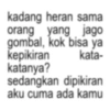 Kata kata for cegils💅 9