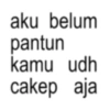Kata kata for cegils💅 15
