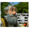 Boşver keloğlan al bakalım bu elma neşeni yerine getirir belki
