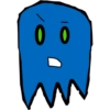 Fantasma azul sticker 14