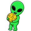 Alieny el extraterrestre 1💚👽🌎🌕 10