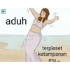 aduh 4 terpleset ketampanan mu