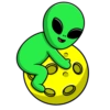 Alieny el extraterrestre 1💚👽🌎🌕 13