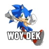 WOY DEK
namens hanging