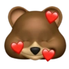Bear memoji 6