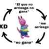 7 XD *El que no arriesga no gana* @ponita uwu *no gano* ř *me arriesgo