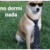no dormí
nada