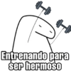 H Entrenando para ser hermoso