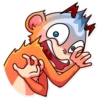 Monkey Sticker by* 26