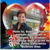 Hola tú, buenos días he
estado pensando si
mañana se acaban
nuestros días, y si no te
he dicho suficiente
Buenos días