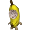 Stiker pisang~kucing~ 20