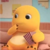 Chubby yellow dinosaurus 20