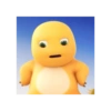 Chubby yellow dinosaurus 26