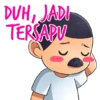DUH, JADI
TERSAPU