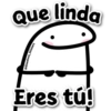 Que linda
@Giseelove_Stickers
Eres tú!