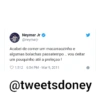 Neymar Jr✔
@neymarjr
Acabei de comer um macarraozinho e
algumas bolachas passatempo.. vou deitar
um pouquinho até a preleçao !
1,512 6:54 PM - Mar 9, 2011
@tweetsdoney