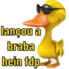 lançou a braba hein fdp