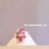 No duermes o k