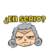 En serio?
"