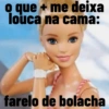 o que + me deixa louca na cama: farelo de bolacha
