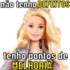não tenho DEFEITOS tenho pontos de MELHORIA