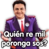Quién re mil
poronga sos?