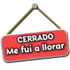 CERRADO
Me fui a llorar
@Giseelove_Stickers