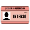 LICENCIA NO AUTORIZADA CLASS A INTENSO