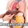 Menyentuh hati