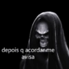 depois q acordar me avisa