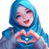 Kartun hijab muslimah 9