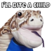 I'LL BITE A CHILD