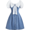 Baju denim aesthetic  11