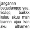 Kata-kata anomali galau 11