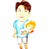 Papa squid game 5