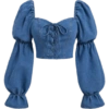 Baju denim aesthetic  8