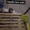 Haydin ben yattı