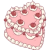 Pink cake 6