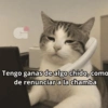 G Tengo ganas de algo chido, como @Guarromántico de renunciar a la chamba