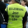 27 EX-LESBIANA Jesus me hizo Libre @Jerus_Stickers