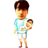 Papa squid game 13