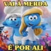 VAI À MERDA É POR ALI