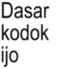 Dasar kodok ijo